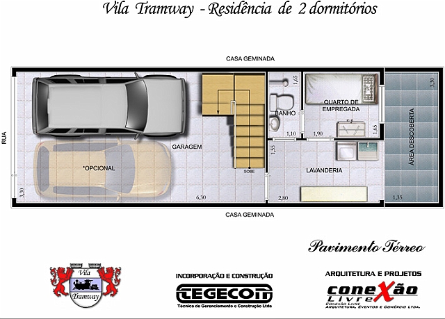 30- Tramway - 2 Dormit- Planta da Garagem.jpg